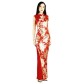 Stylish Red Asian Dress