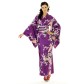Purple Kimono Dress