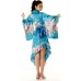 Turquoise Yukata Dress