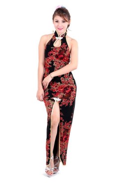 Stylish Black Asian Dress