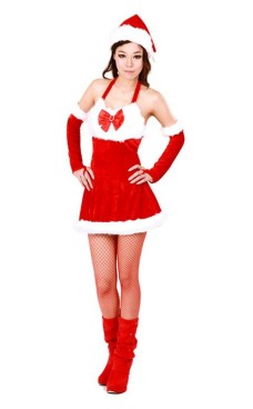 Christmas Santa Girl Costume