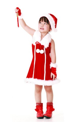 Santa Princess Kids Dress