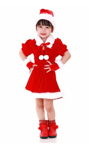 Santa's Helper Kids Dress