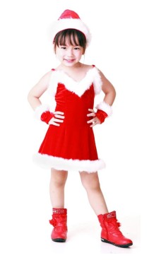 Cutie Children's Santa Dress